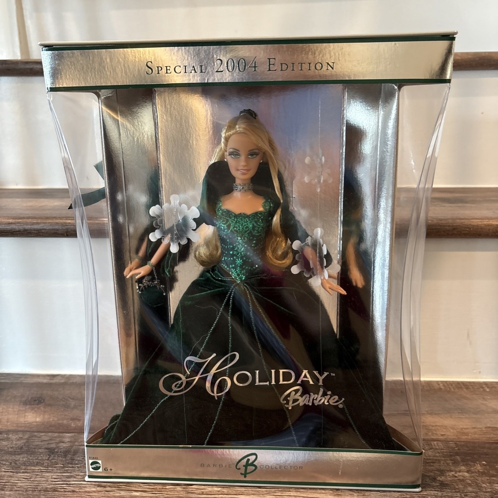 Mattel Barbie 2004 Special Edition Holiday Barbie Collection Doll New